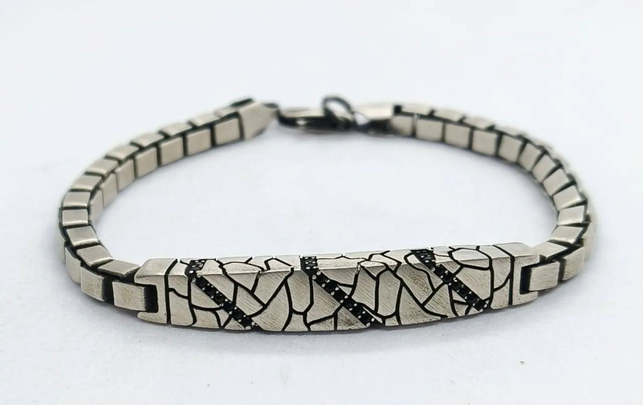 Men silver Bracelet