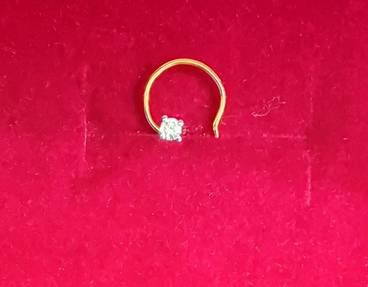 Diamond nose pin